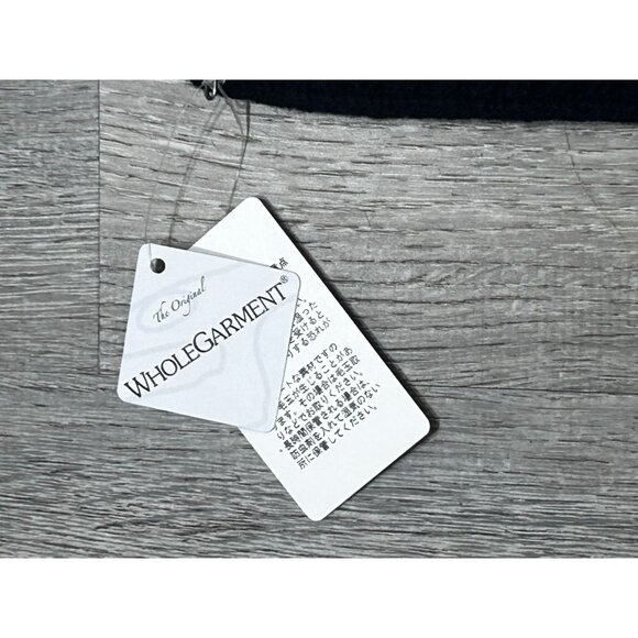 Vintage Whole Garment Men's Scarf Causal Wear Comfy Navy Blue - Picture 2 of 6